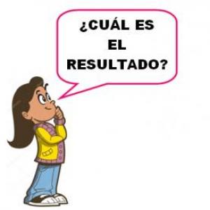 ¿CUAL ES EL RESULTADO?