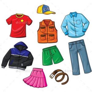 Imagen de portada del videojuego educativo: Clothes , de la temática Idiomas