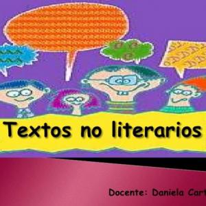 La oca de los textos no literarios.