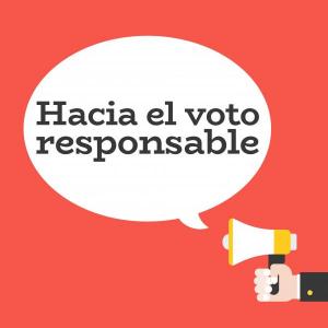 Imagen de portada del videojuego educativo: Hacia el voto responsable, de la temática Política