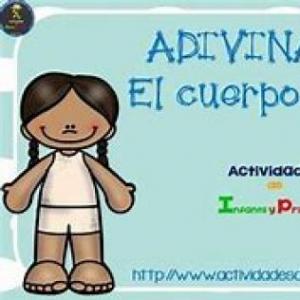 Juego de Adivinanzas del cuerpo humano