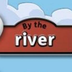 By the river