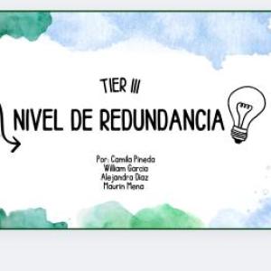 Nivel de redundancia tier III