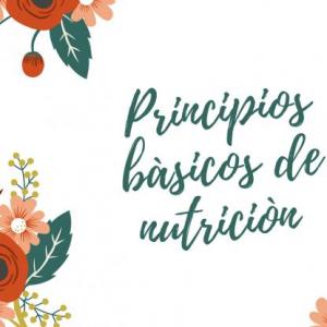 Trivia PRINCIPIOS BÀSICOS DE NUTRICIÒN