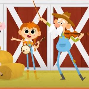 Imagen de portada del videojuego educativo: Farm Animals, de la temática Idiomas