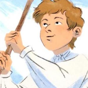 Imagen de portada del videojuego educativo: Cuando Belgrano era chiquito, de la temática Literatura