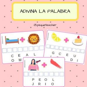 Imagen de portada del videojuego educativo: DESCUBRE LA PALABRA, de la temática Lengua