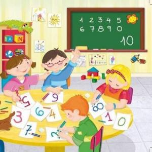 Imagen de portada del videojuego educativo: Juego de los números, de la temática Matemáticas