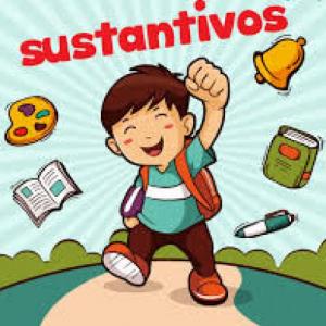 Imagen de portada del videojuego educativo: Sustantivos, de la temática Lengua