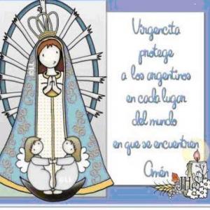 Imagen de portada del videojuego educativo: Historia de la Virgen de Luján, de la temática Religión