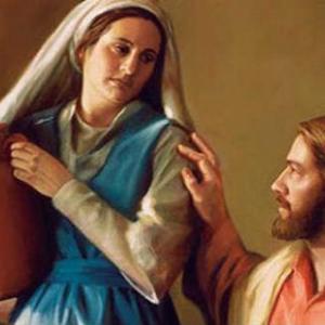 Imagen de portada del videojuego educativo: JESUS EN CASA DE MARTA Y MARÍA, de la temática Religión