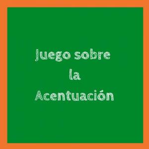 Acentuación