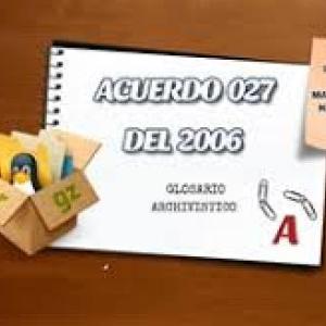 ACUERDO 027 DE 2006