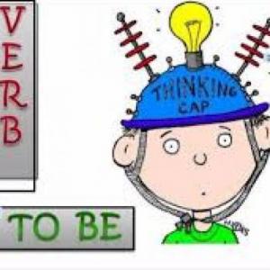 Imagen de portada del videojuego educativo: Juguemos con el Verb to be, de la temática Lengua