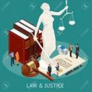 Imagen de portada del videojuego educativo: Derecho Informático GP, de la temática Derecho