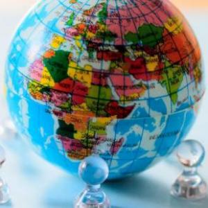Imagen de portada del videojuego educativo: Los continentes del mundo, de la temática Geografía