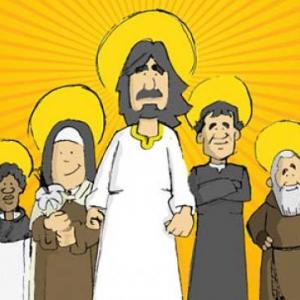 Imagen de portada del videojuego educativo: ENCUENTRA A LOS AMIGOS Y AMIGAS DE JESÚS, de la temática Religión