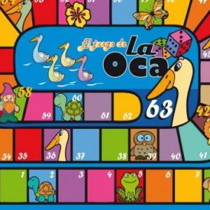Imagen de portada del videojuego educativo: JUEGO DE LA OCA, de la temática Sociales