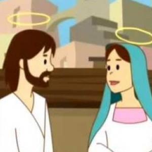 Jesús y María