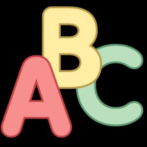 Imagen de portada del videojuego educativo: El ABC , de la temática Lengua