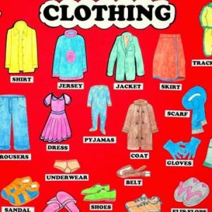 Imagen de portada del videojuego educativo: CLOTHS 2, de la temática Idiomas
