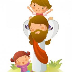 Imagen de portada del videojuego educativo:  El bautismo y la confirmación., de la temática Religión