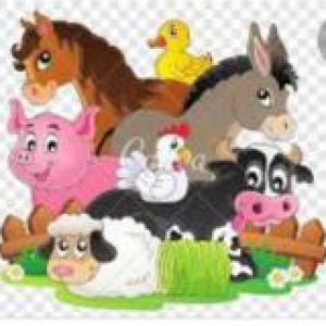 Juego de memoria de los animales de la granja