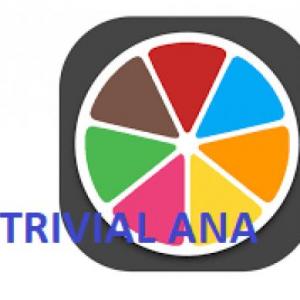 Imagen de portada del videojuego educativo: TRIVIAL ANA, de la temática Geografía
