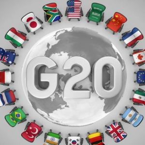 Imagen de portada del videojuego educativo: Países del G20, de la temática Política