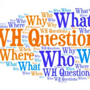 WH question for requestin personal information