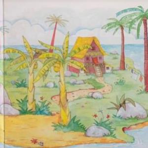 Imagen de portada del videojuego educativo: La isla de Tía Lola, de la temática Lengua