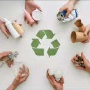 Imagen de portada del videojuego educativo: Aprendamos a Reciclar, de la temática Medio ambiente
