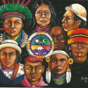 Imagen de portada del videojuego educativo: Grupos etnicos del Ecuador, de la temática Costumbres