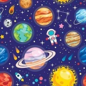 Imagen de portada del videojuego educativo: El Universo, de la temática Astronomía