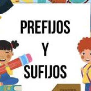 Prefijos y sufijos griegos 