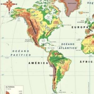 Imagen de portada del videojuego educativo: EL CONTINENTE AMERICANO, de la temática Geografía