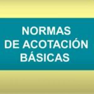 Normas de acotación