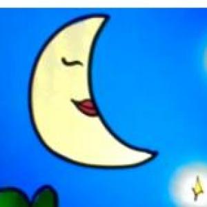 La luna se va al zoológico