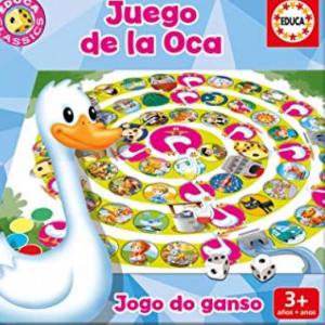 Imagen de portada del videojuego educativo: JUEGO DE LA OCA, de la temática Historia