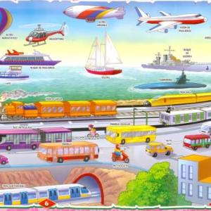 FIND THE MEANS OF TRANSPORT