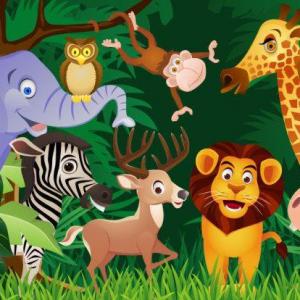 ANIMALS IN THE JUNGLE