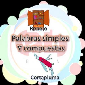 Imagen de portada del videojuego educativo: Palabras simples y compuestas, de la temática Lengua