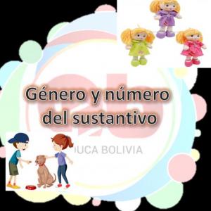 Imagen de portada del videojuego educativo: Género y número  del sustantivo., de la temática Lengua