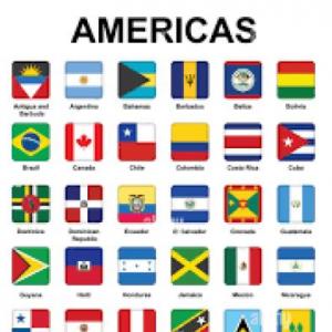 BANDERAS DE AMÉRICA
