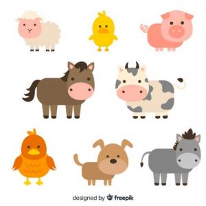 animales de la granja