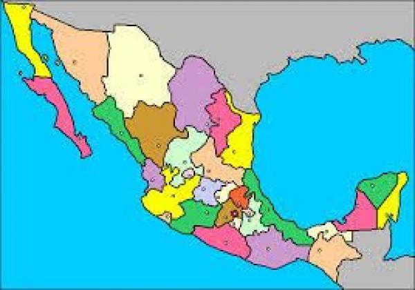 ESTADOS DE LA REPÚBLICA MEXICANA Y CAPITALES.
