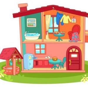 partes de la casa 