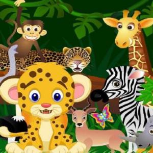 animales de la selva