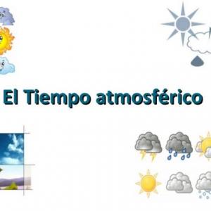 Imagen de portada del videojuego educativo: Aprendiendo sobre el tiempo atmosférico y el clima, de la temática Ciencias