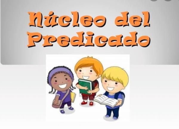 Imagen de portada del videojuego educativo: Núcleo del predicado, de la temática Lengua